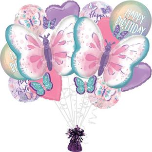 Fluttering Butterflies Foil Balloon Bouquet